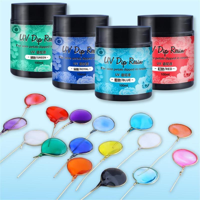 Flower Preservation Resin - 100 ml UV DIP harslijm voor