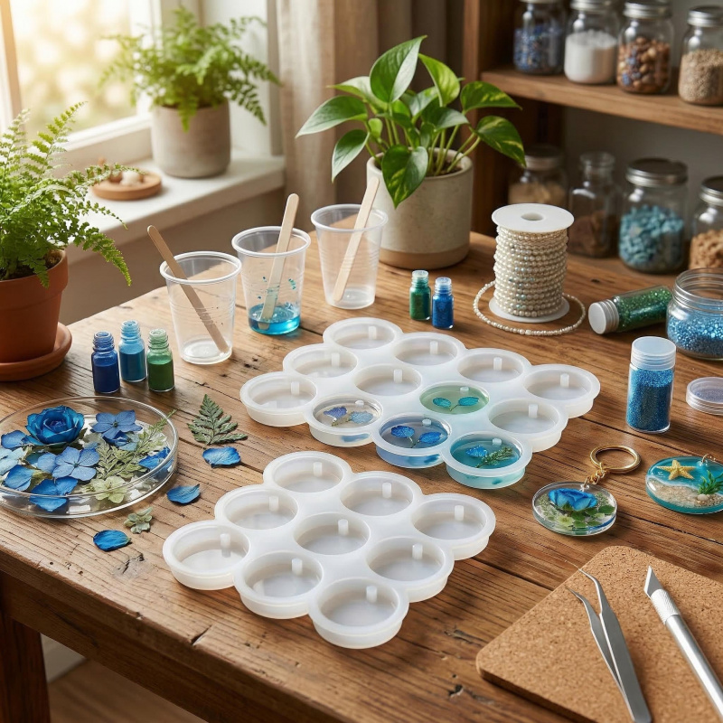 2 hars sleutelhangermallen, 3, - Serving Tray Mold recensie en prijs