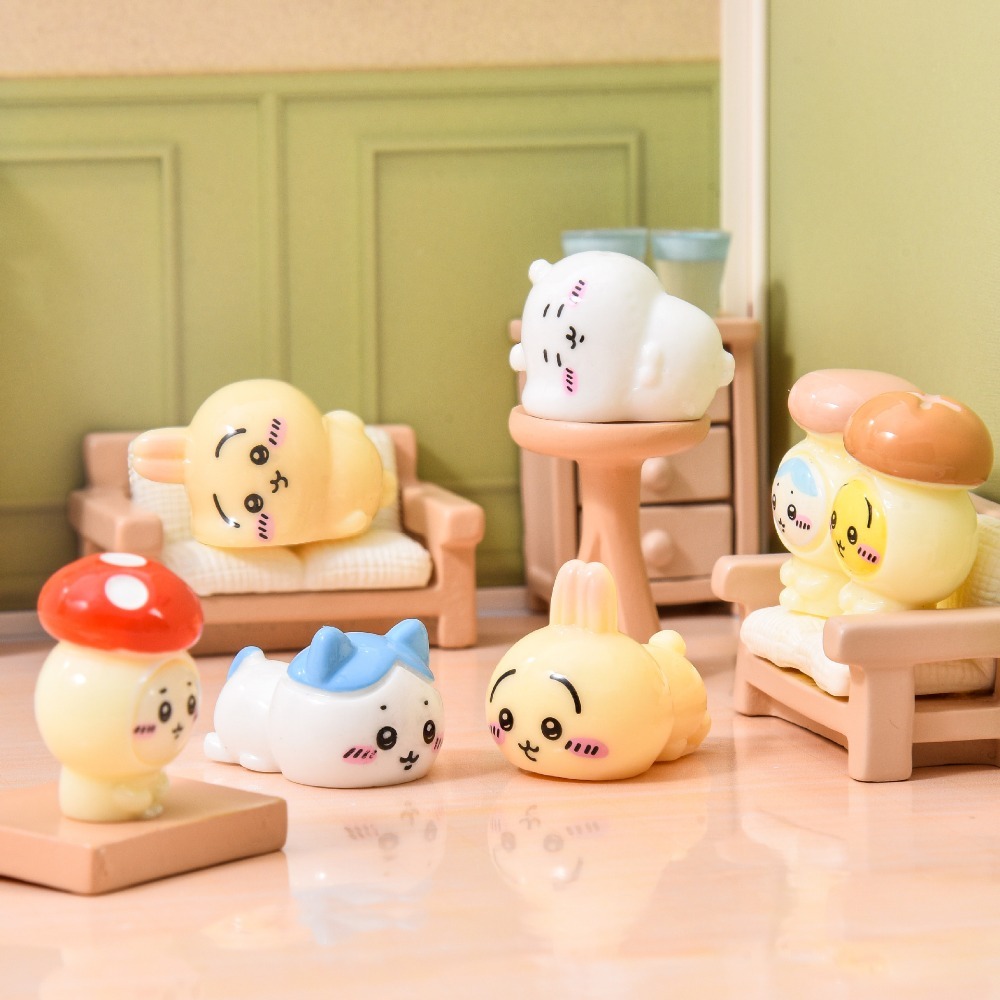 9PCS Kawaii Chiikawas-serie ha - Resin Craft Kit recensie en prijs