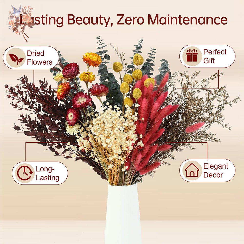Gedroogde bloemen, grootverpak - Dried Flower Bulk recensie en prijs