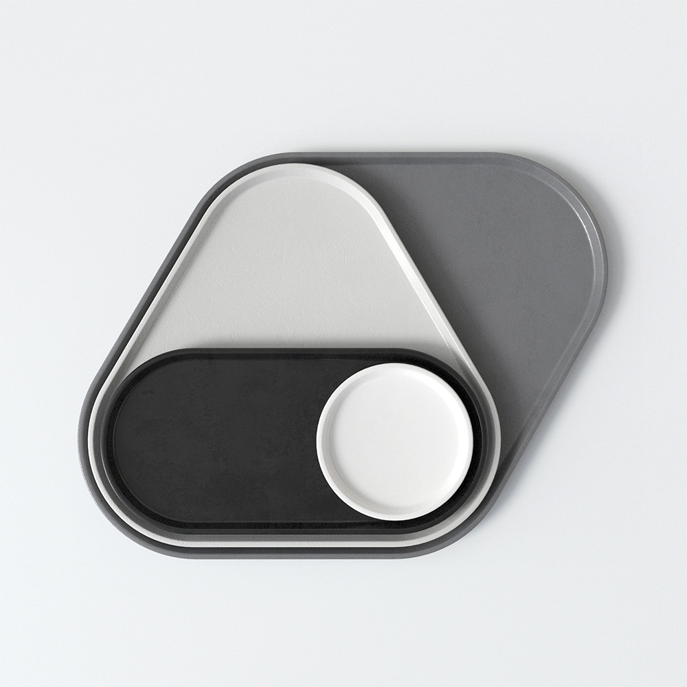 4 stuks onregelmatige silicone - Serving Tray Mold recensie en prijs