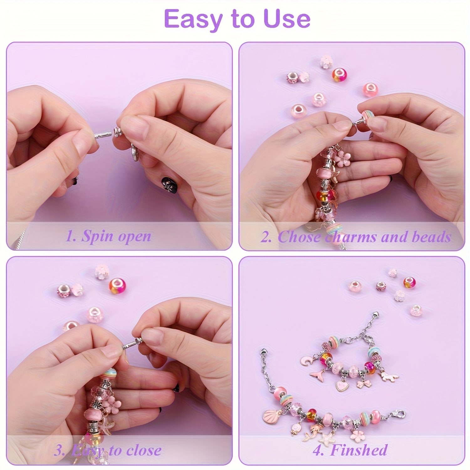 68-delige kralenset met een pa - Resin Jewelry Kit recensie en prijs