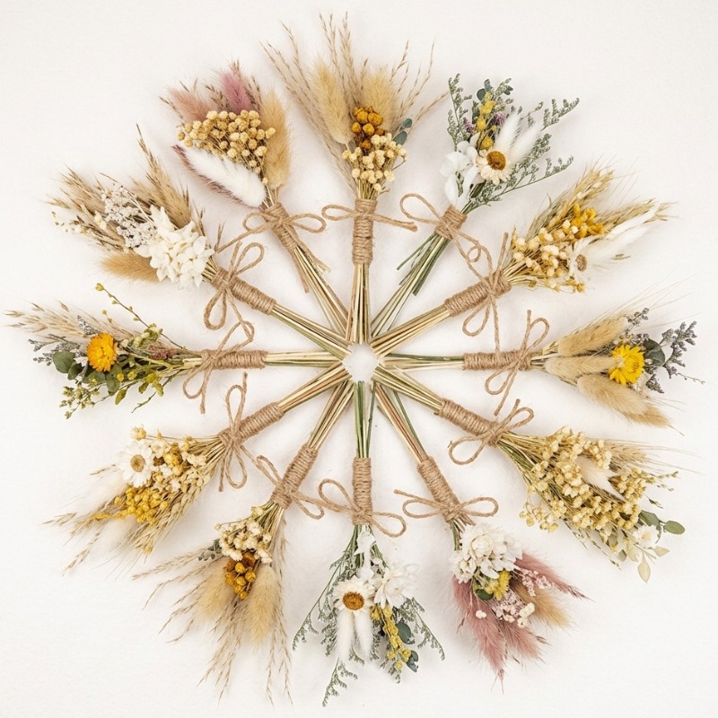 Mini gedroogd bloemenboeket, n - Dried Flower Bulk recensie en prijs