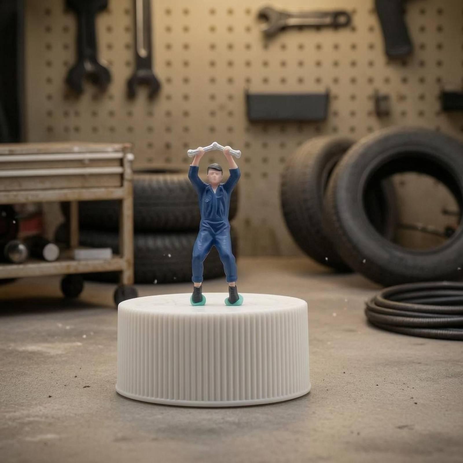 Staande garagewerker, figuur 1 - Resin Craft Workshop recensie en prijs