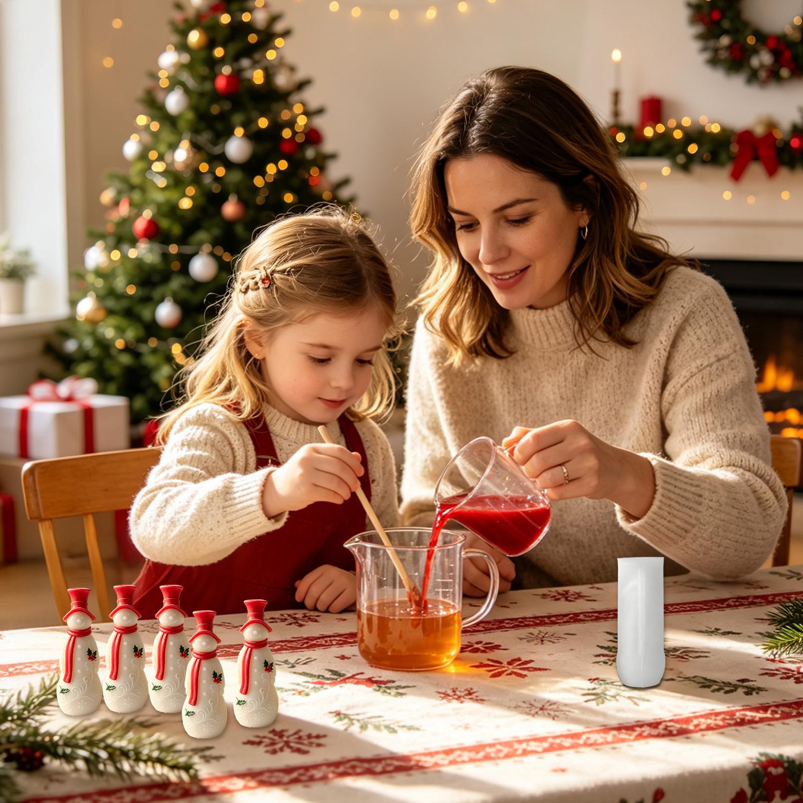 Kaarsenvormen 3D Kerstknutselw - Resin Craft Workshop recensie en prijs